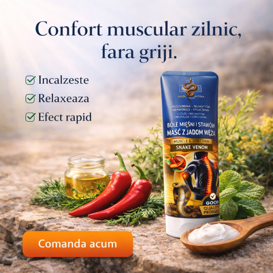 CREMA  PENTRU ARTICULATII VENIN SARPE