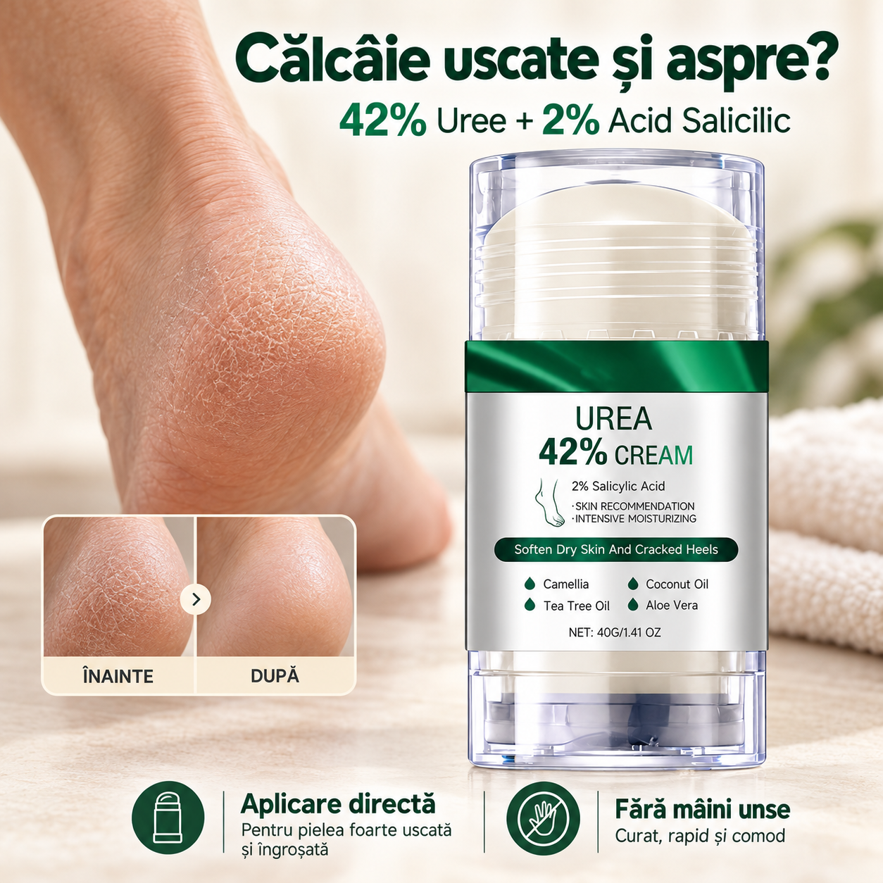 Stick pentru Calcaie Crapate